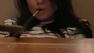 My wife with Shisha Part 2