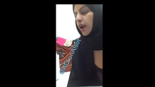Slacking muslim wifey disciplined