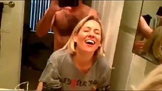Naughty mature wife used hard by her boss during business trip. Anal sex