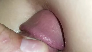 Wifes first anal creampie