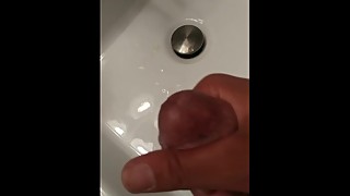 Jerking off while wife is sleep