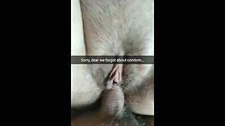 Your wife dont use condom when fucks with her lover [SnapChat]