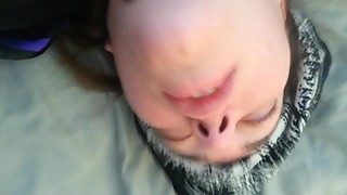 POV WIFE FUCKED IN ASS THAN DP'D
