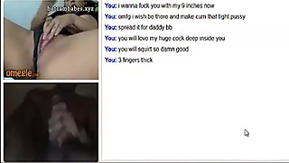 Horny wife watches big dick on sexchat